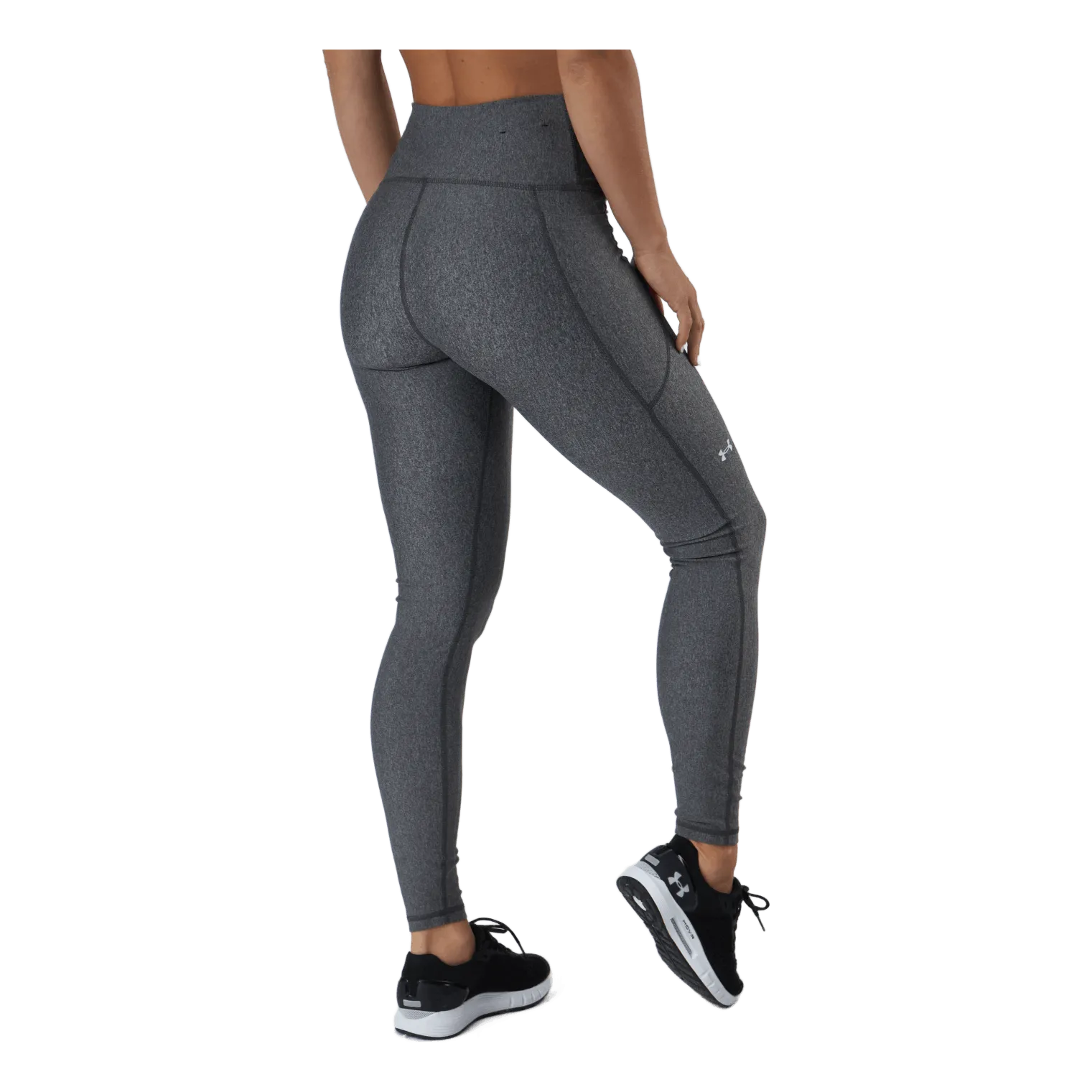 Under Armour Hg Armour Hirise Leg Charcoal Light Heather