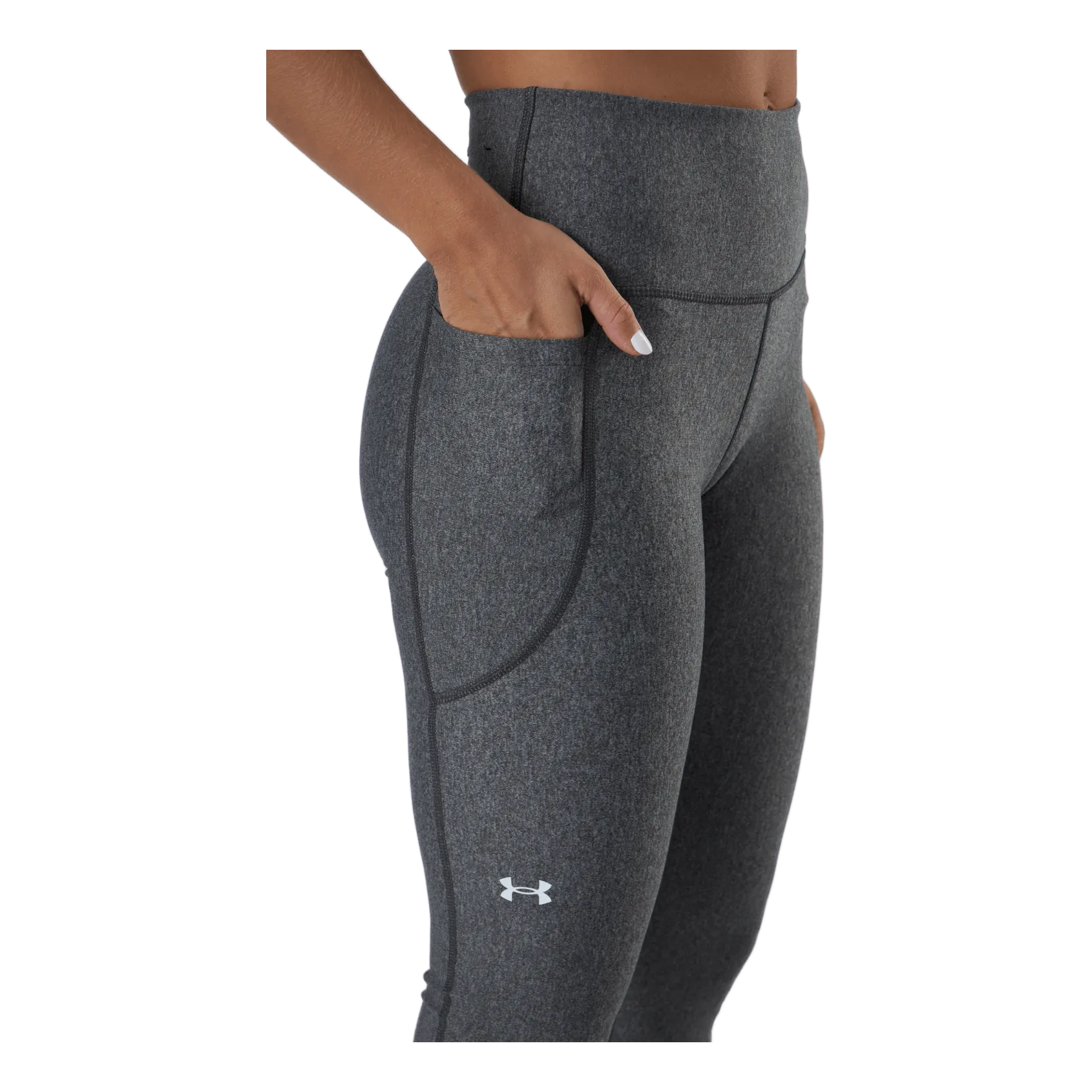 Under Armour Hg Armour Hirise Leg Charcoal Light Heather