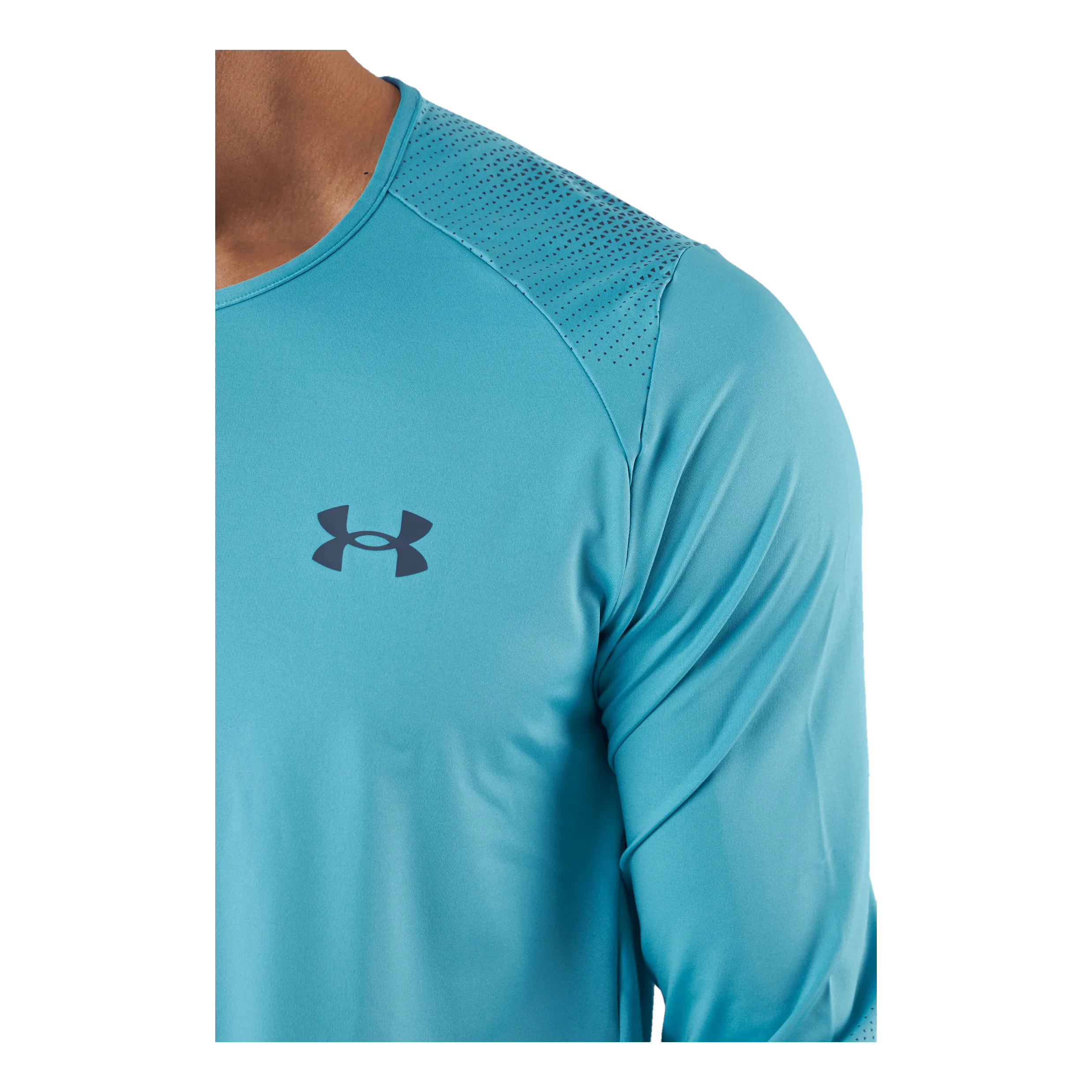 Under Armour Ua Armourprint Ls Glacier Blue