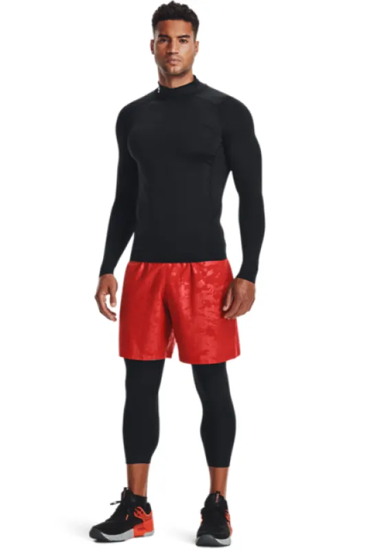 Under Armour Ua Hg Armour Comp Mock Ls Black