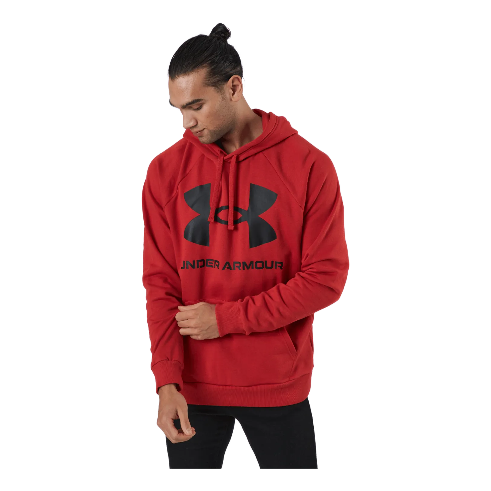 Under Armour Ua Rival Fleece Big Logo Hd Radiant Red