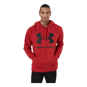 Under Armour Ua Rival Fleece Big Logo Hd Radiant Red