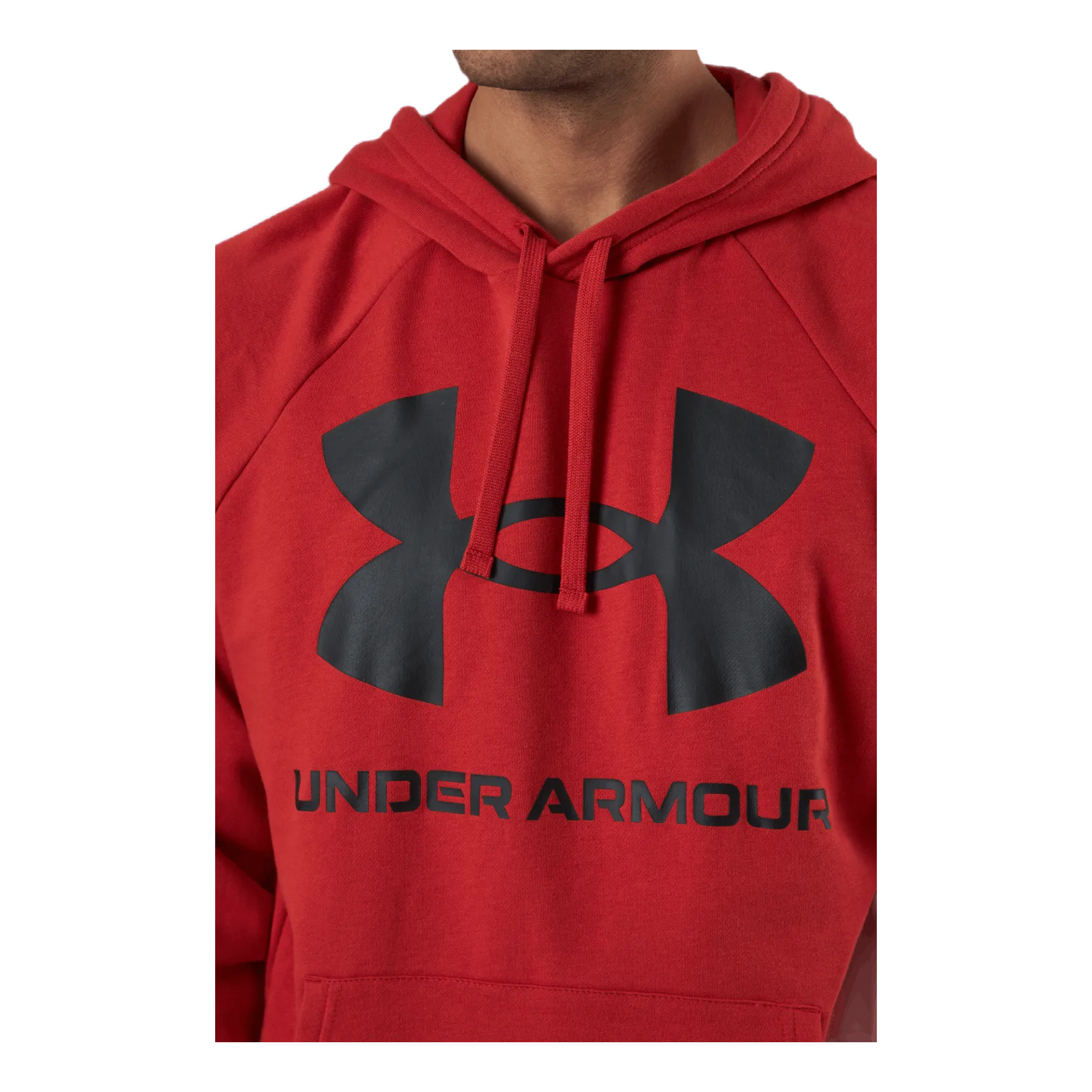 Under Armour Ua Rival Fleece Big Logo Hd Radiant Red