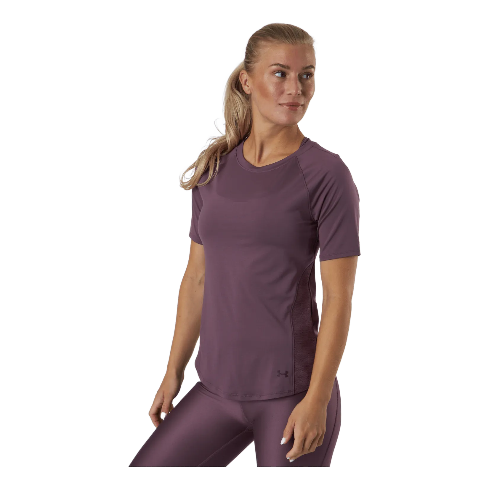 Under Armour Ua Rush Mesh Ss Ash Plum