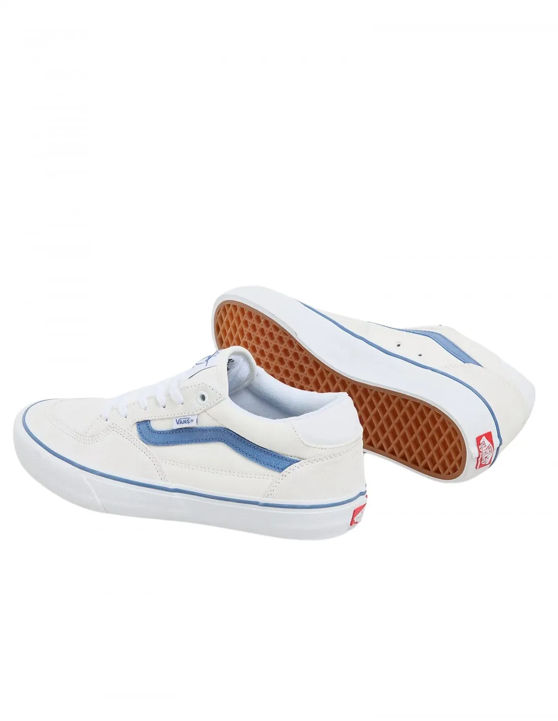 VANS MN Rowan - Blanc de Blanc - Chaussures de skateboard