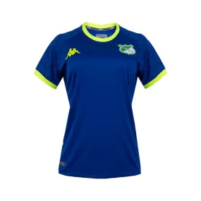 Wabou Pro 6 Camiseta Azul Mujer Deportivo Cali Kappa