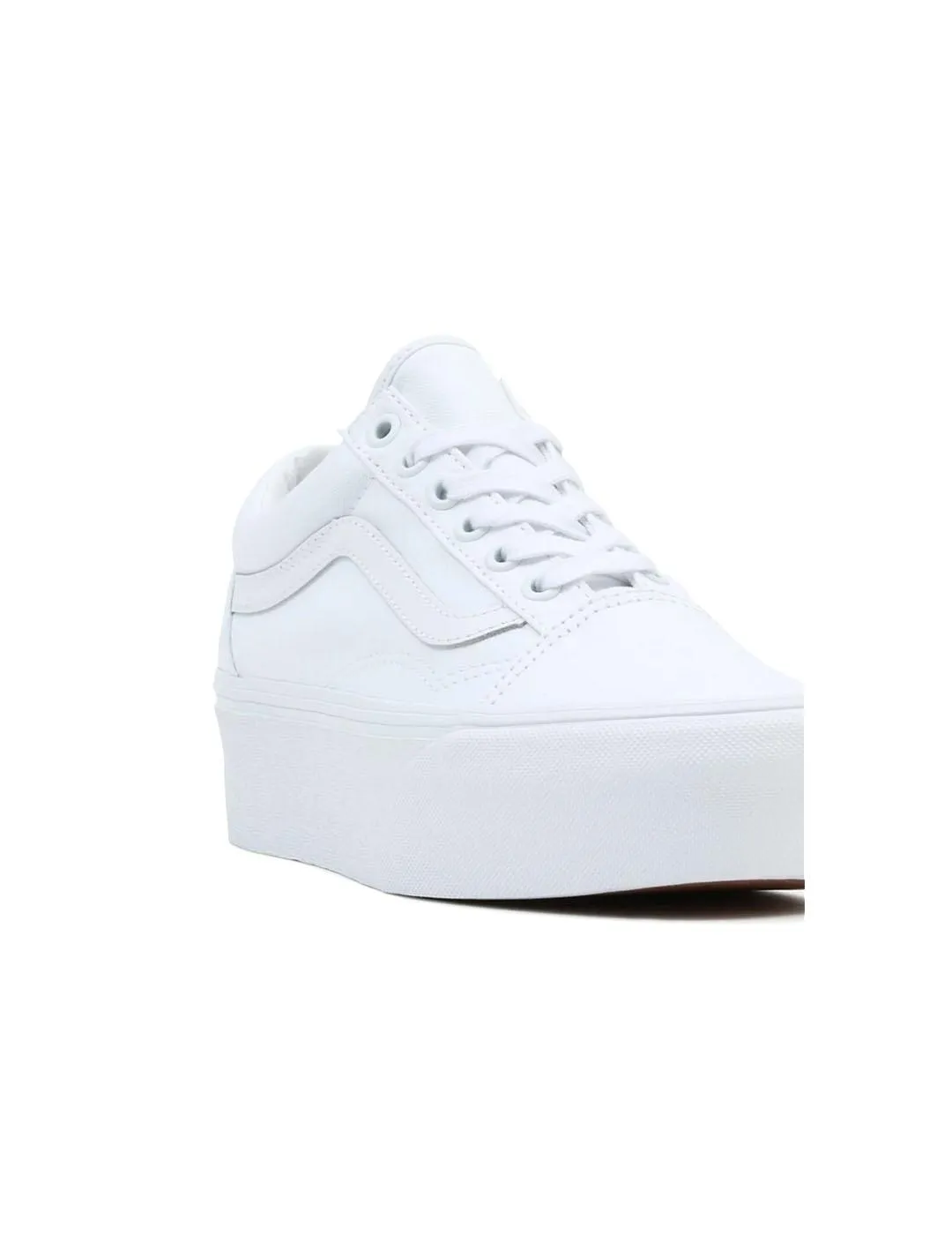 Zapatilla Mujer Vans Old Skool Stackform Blanca