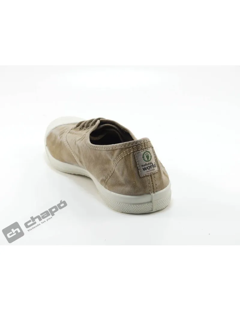 Zapatillas Deportiva Beig Natural World 102e