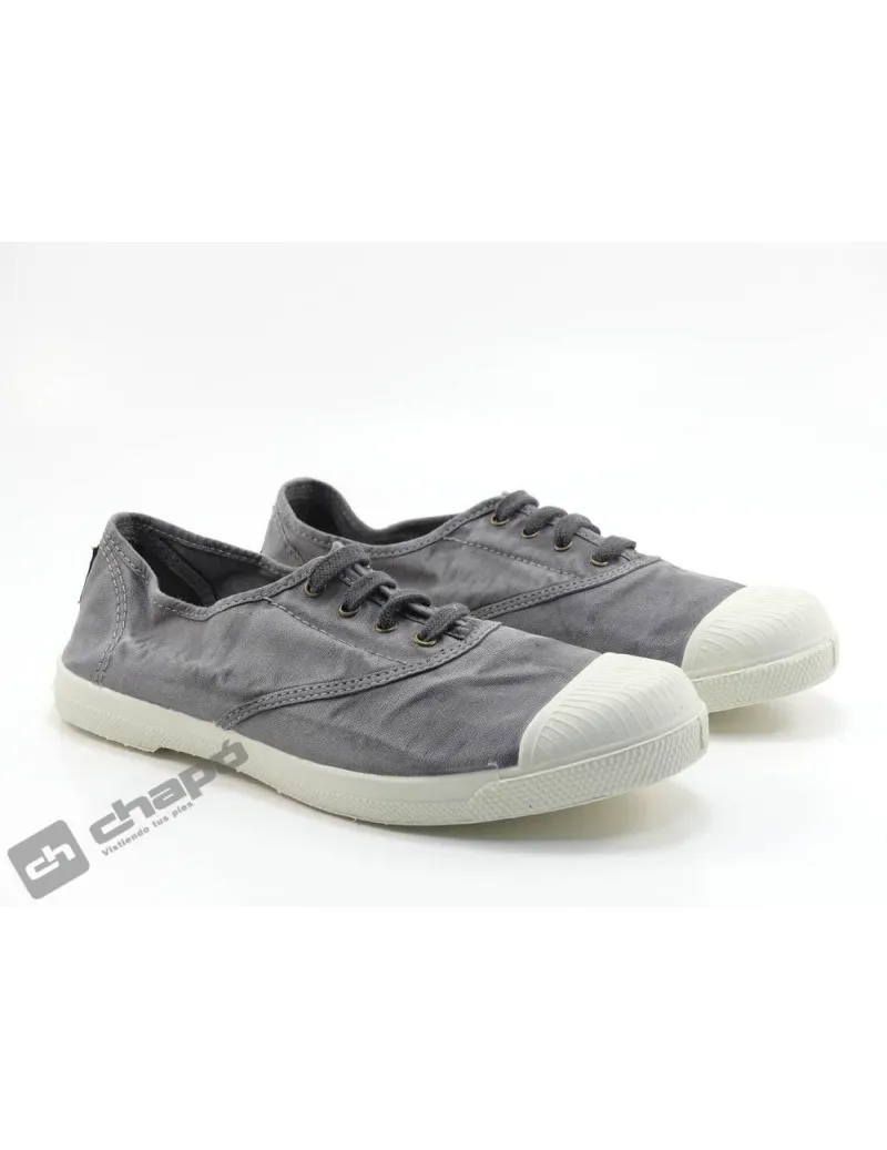 Zapatillas Deportiva Gris Natural World 102e