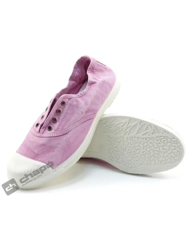 Zapatillas Deportiva Rosa Natural World 102e