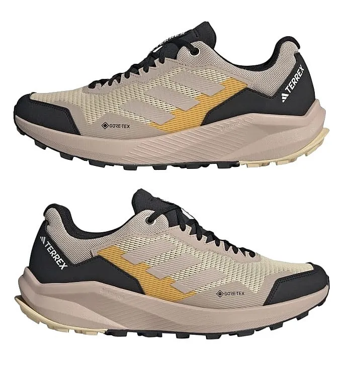 zapatos adidas Performance Terrex Trail Rider GTX - Magic Beige/Wonder Taupe/Solar Gold - men´s