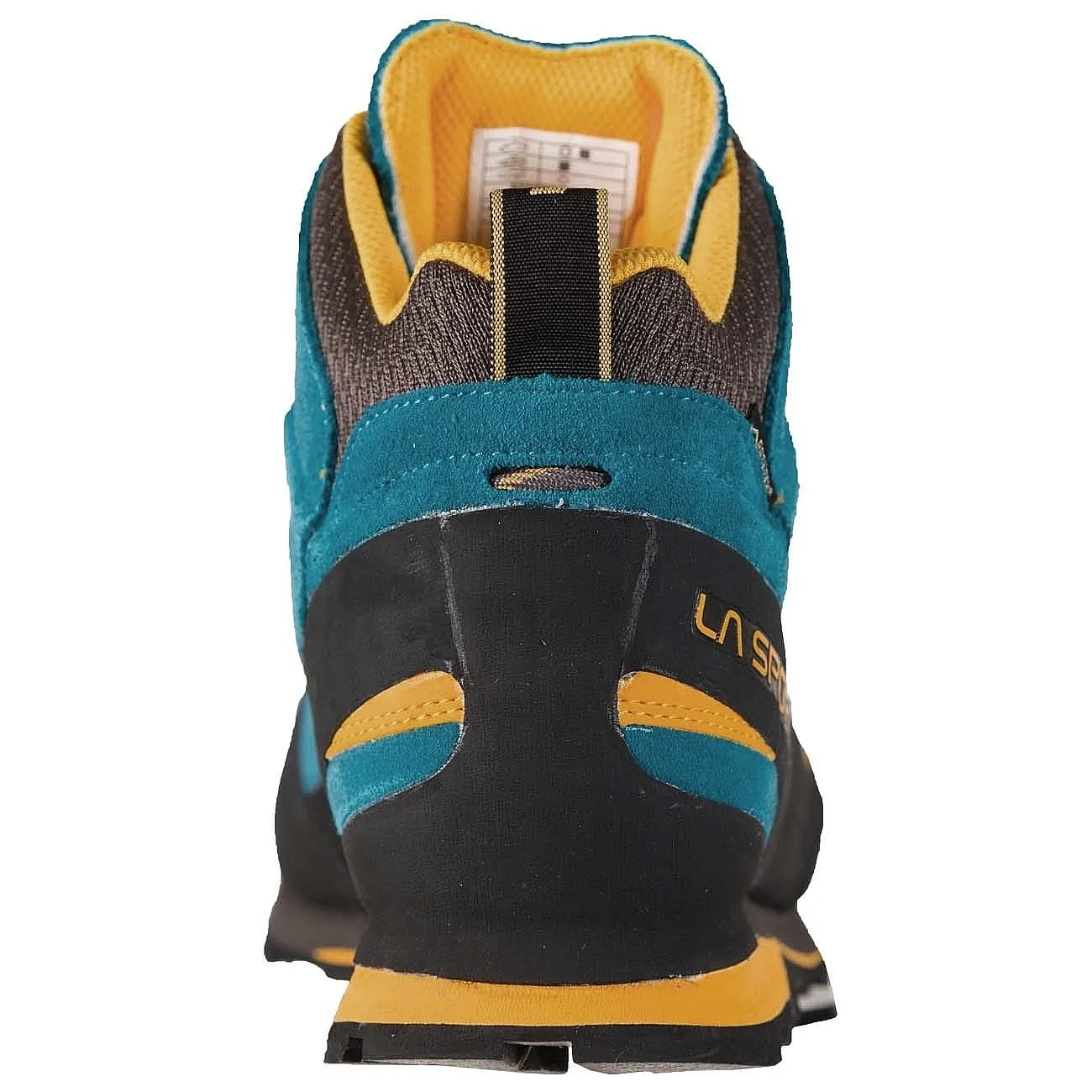 zapatos La Sportiva Boulder X Mid GTX - Blue/Yellow - men´s