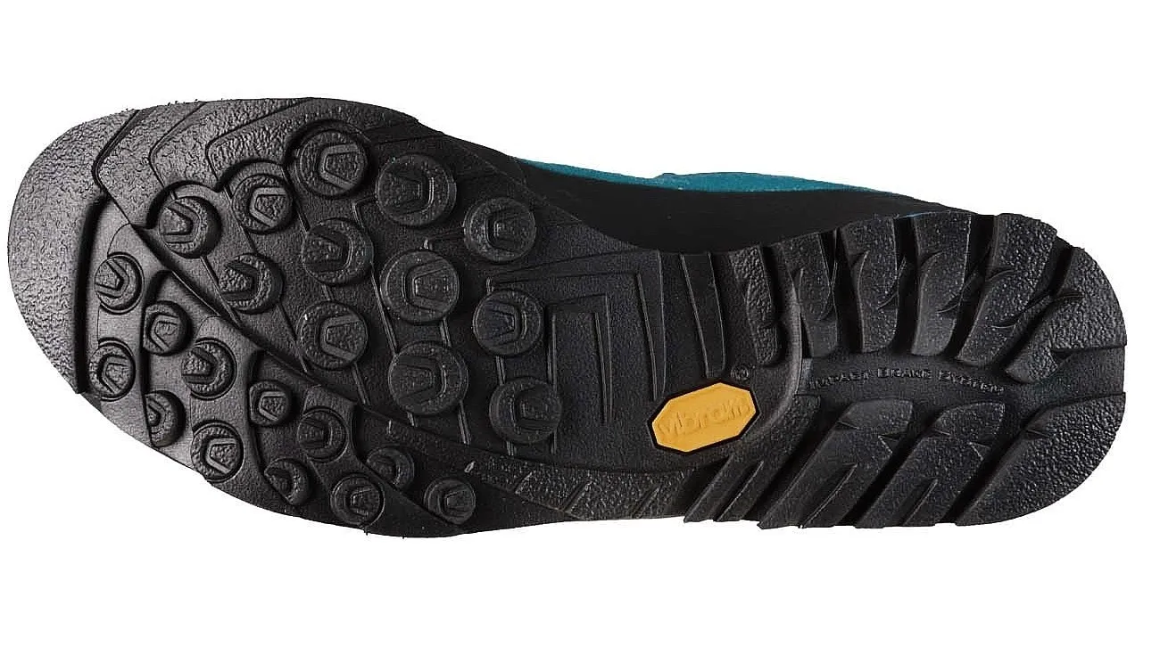 zapatos La Sportiva Boulder X Mid GTX - Blue/Yellow - men´s